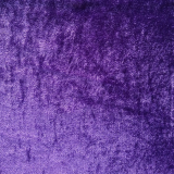 Knitted Stretch Flower Velvet Purple color 